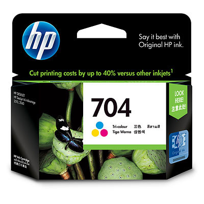 Ricoh 2050 Toner on Original Ink Hp 704 Tricolor For Hp Printers Discounts Apply