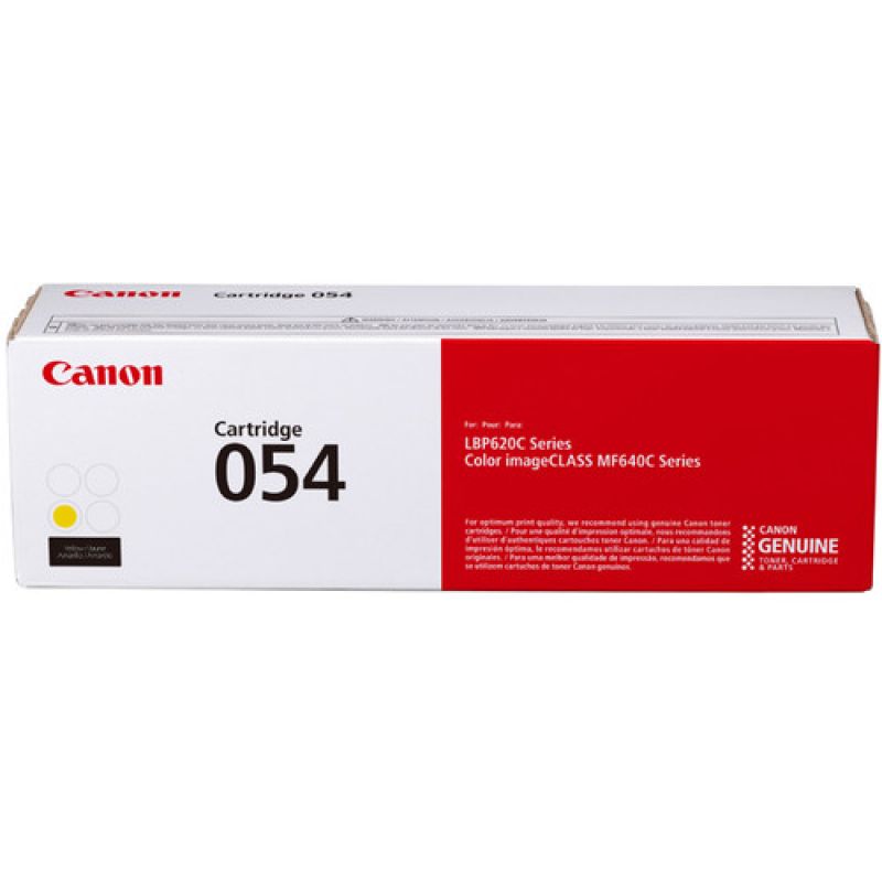 Original Canon 054 Standard Cap Yellow Toner