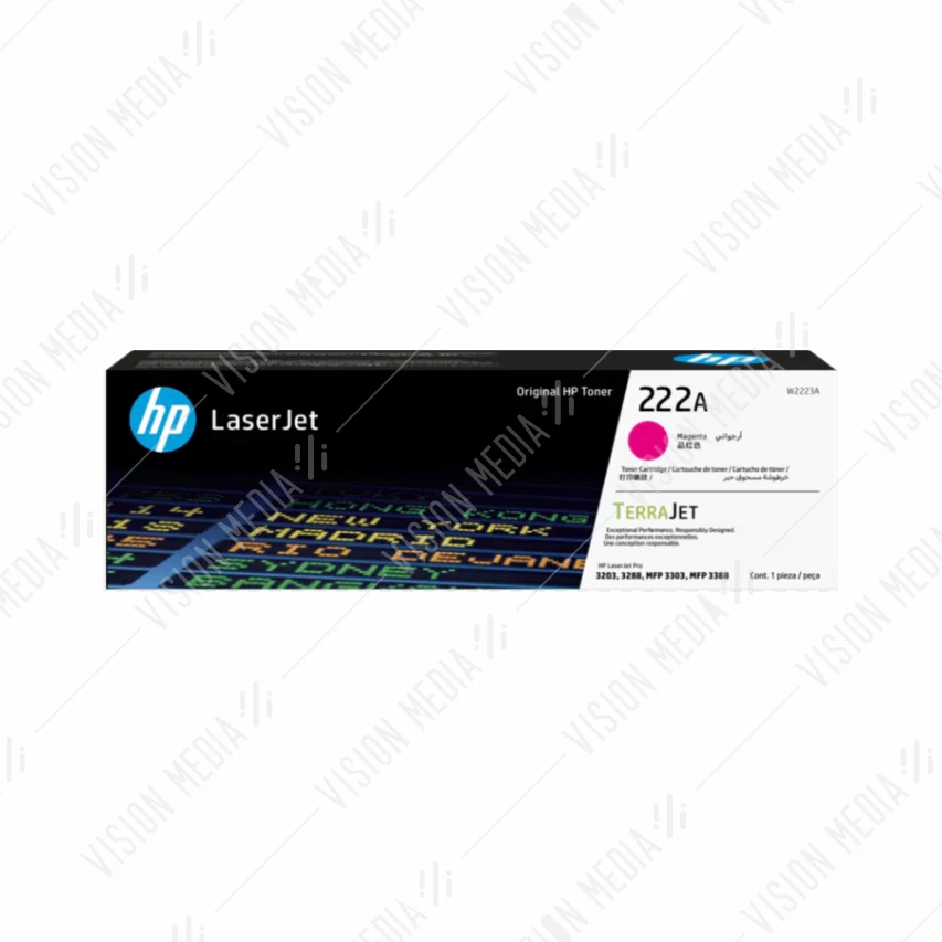 Original HP W2223A 222A Magenta Toner