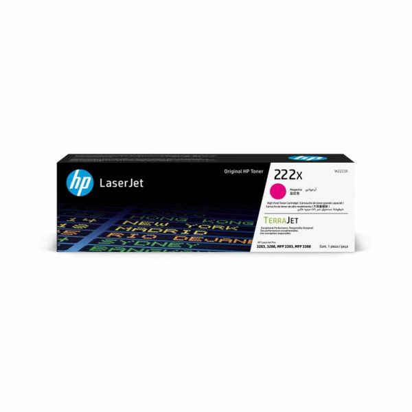 Original HP W2223X 222X High Cap Magenta Toner