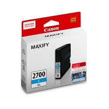 Genuine Original Canon Ink Cartridge PGI 2700C XL Cyan for Maxify IB4070 MB5070 MB5370