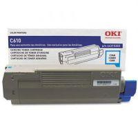 Original Genuine OKI C610 CYAN  44315311