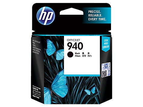 3 Units Original Genuine HP 940 Black Original Ink Cartridge (C4902AA)