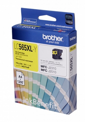 Original Genuine Brother Ink Cartridge LC565XLY