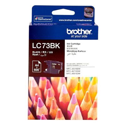 Genuine Original Brother Ink Cartridge LC73BK Black Ink