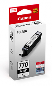 Original Canon Ink Cartridge PGi770XL Black Pigment Ink