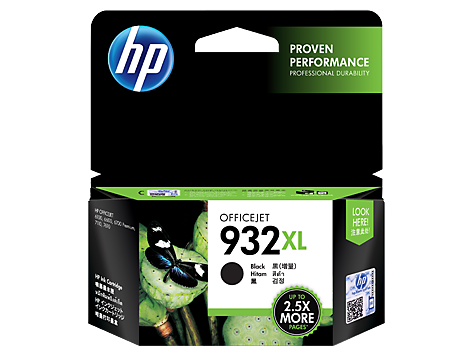 Genuine Original HP 932XL High Yield Black Original Ink Cartridge (CN053AA)