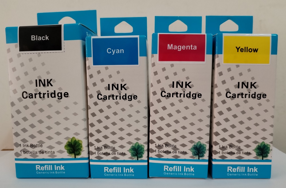 Compatible Ink for Brother BTD60K BT5000C BT5000Y BT5000M CMYK 1 Set