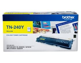 Genuine Original Brother TN240Y TN240Y Yellow Toner