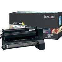 Original Genuine LEXMARK C7700YH YELLOW [ HIGH CAPACITY ]