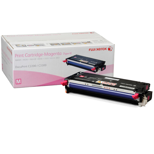 Original Fuji Xerox Genuine, DocuPrint C2200, DocuPrint C3300 Magenta High Yield  CT350676