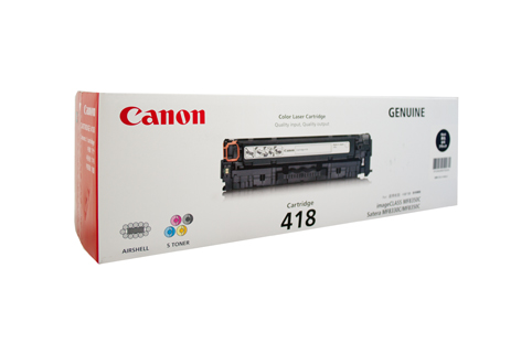 Original Genuine Cart Cartridge 418 Black toner for canon printer  MFC8350CDN 8380CDW