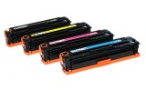 Value Pack Remanufactured HP Laser CB540 Series Printer Toner (CMYK)