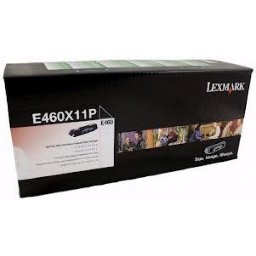 Original Genuine LEXMARK E460X11P BLACK Printer Toner for E460 Printers