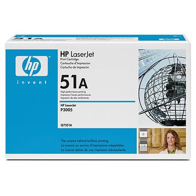 Original Q7551A Toner For HP Printers (6,500 pgs)