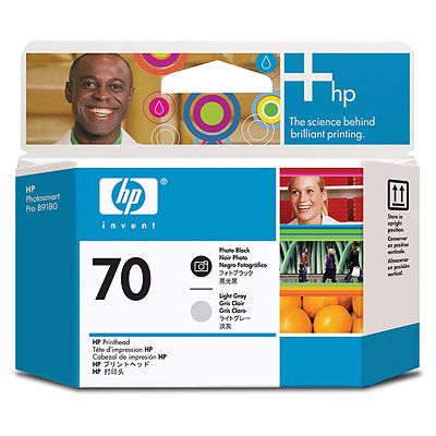 Original Ink HP C9407A Photo Black & Light Gray for HP Printers