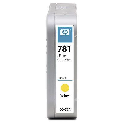 Original Ink HP CC672A Yellow for HP Printers