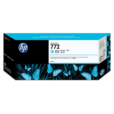 Original Ink HP CN632A Ink 772 Light Cyan for HP Printers