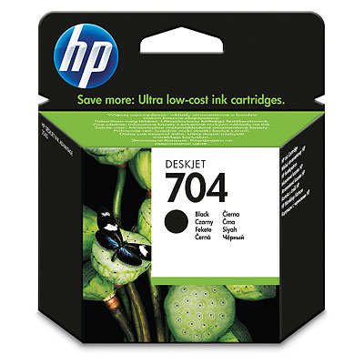 Original Ink HP 704 Black for HP Printers