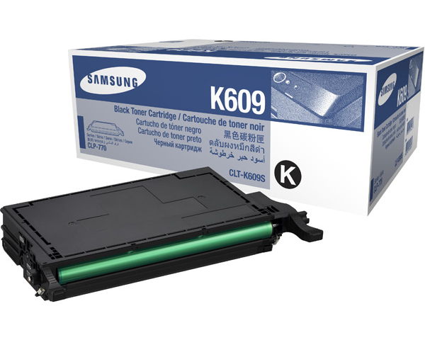 Original CLT K609S Black toner for Samsung CLP770, 775ND printer