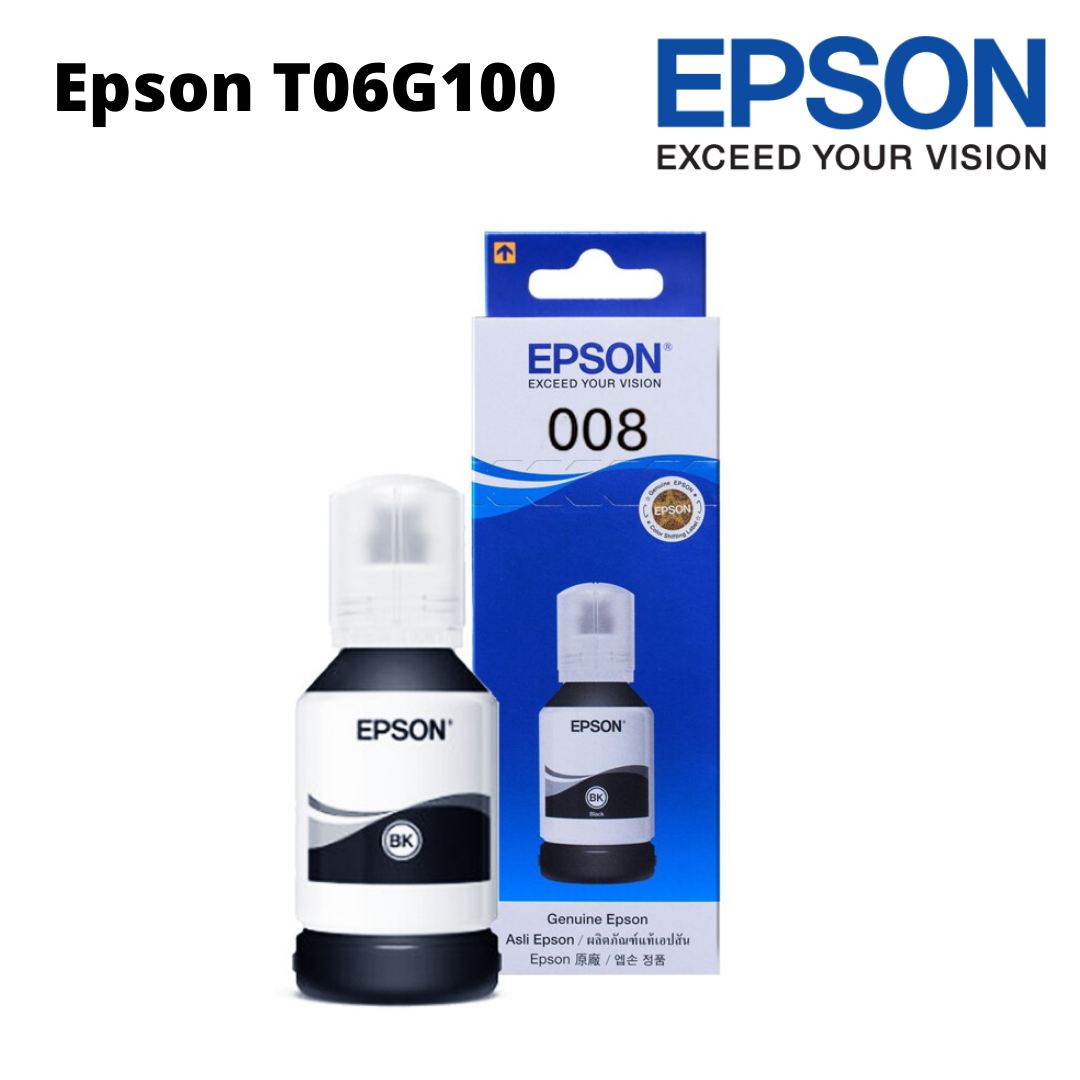 Original Epson Ink 008 Black T06G100 127ml