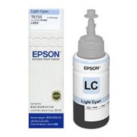 Original Epson T6735 C13T673500 Light Cyan Ink 70ml for L800 L850 L1800 Ink Tank Printer