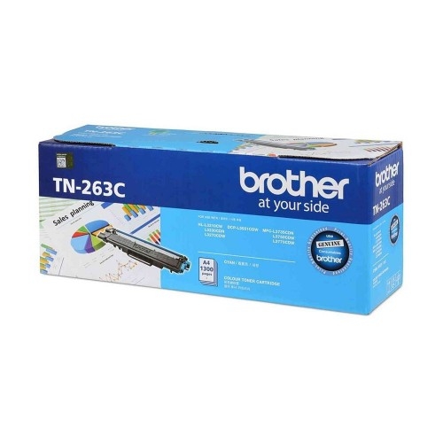 Genuine Original Brother Toner TN263C Cyan