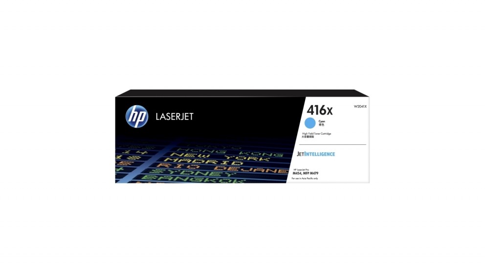 Original HP 416X High Cap Cyan Toner W2041X