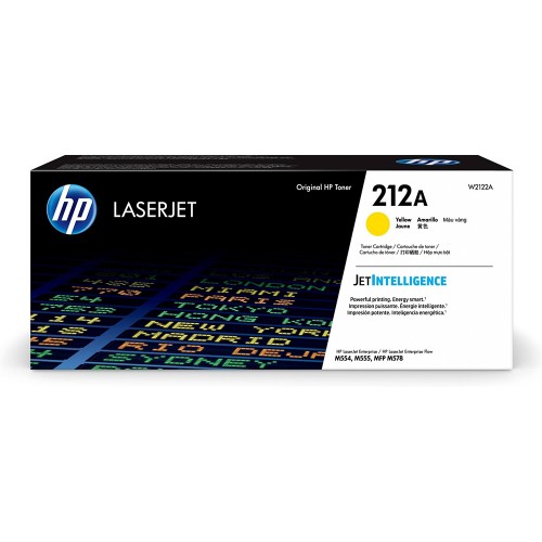 Original HP W2122A 212A Yellow Toner