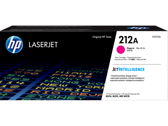 Original HP W2123A 212A Magenta Toner