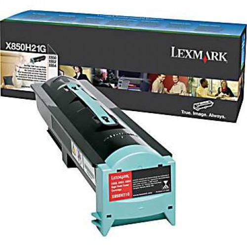 Original Genuine LEXMARK X850H21G BLACK  HIGH CAPACITY