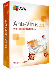 AVG Anti Virus Home Edition 2012 with 2 years Updates