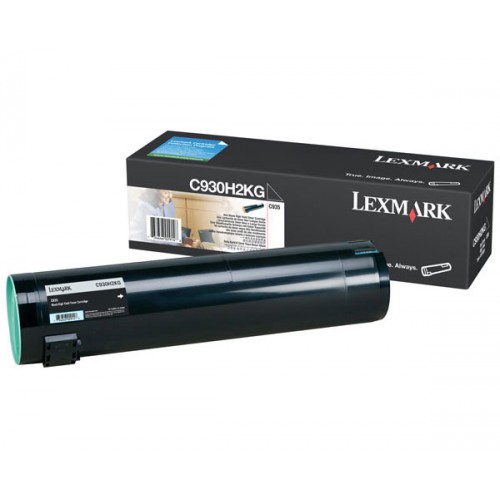 Original Genuine Lexmark C930H2kG Black Toner