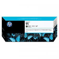 Original HP Ink 91 C9464A Matte Black 775ml