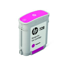 Original HP Ink 728 F9J62A Magenta 40ml