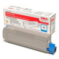 Original Genuine OKI C5550 C5800 Cyan (43324427)