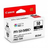 Original Canon Ink PFi50MBK Matte Black Ink for Pro 500