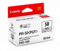 Original Canon Ink PFi50PGY Photo Gray Ink for Pro 500